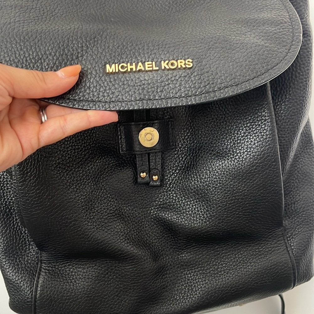 Michael Kors Euc Leather Backpack - image 3